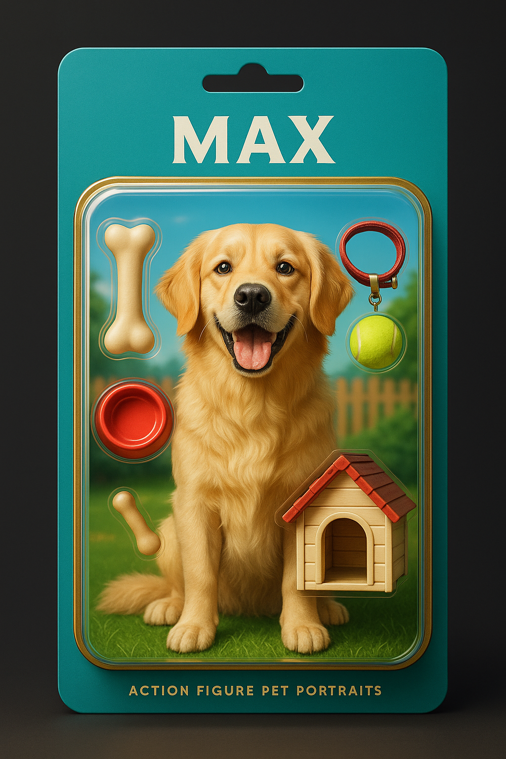 Custom 3D Action Figure Portrait