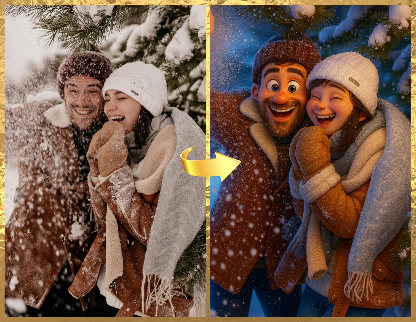 Christmas Portrait - Download Ready in 24 Hours