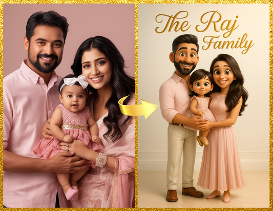 Cartoon Portrait - Download Ready in 48 Hours