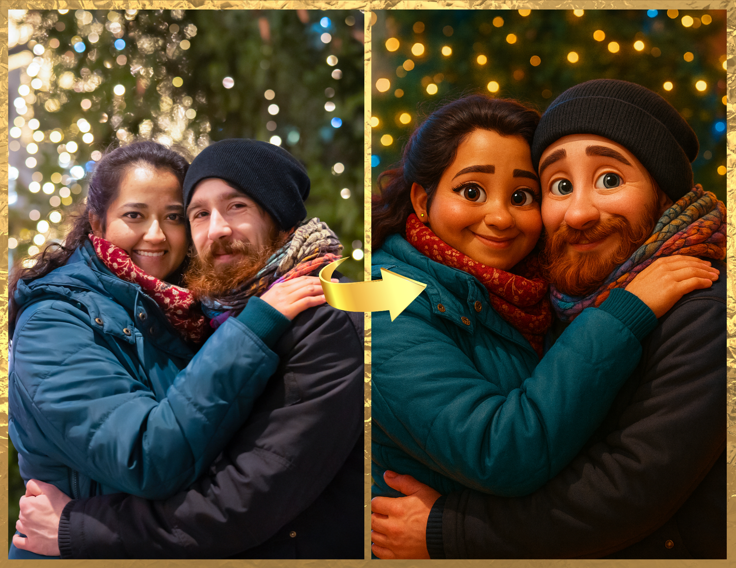 Christmas Portrait - Download Ready in 24 Hours