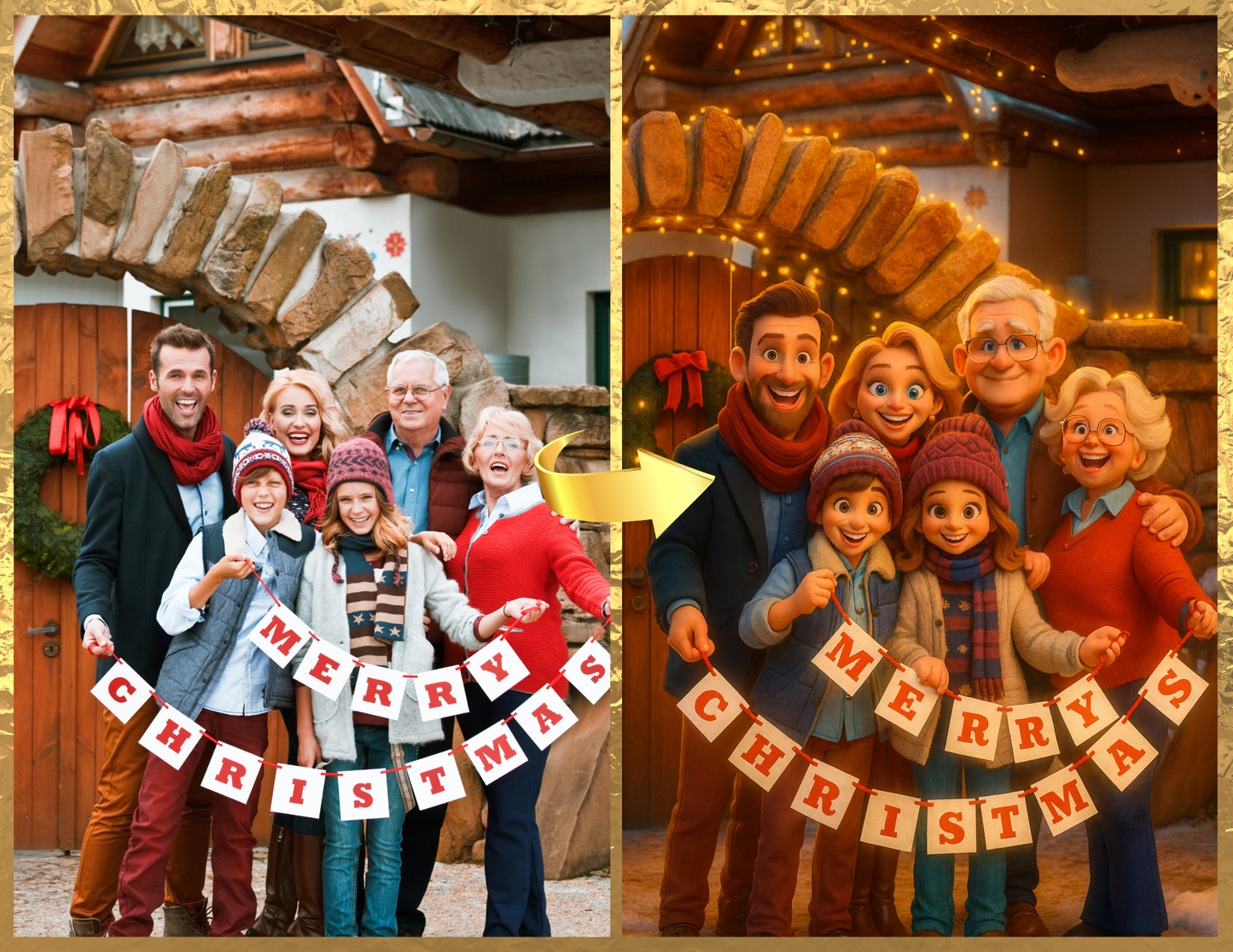 Christmas Portrait - Download Ready in 48 Hours