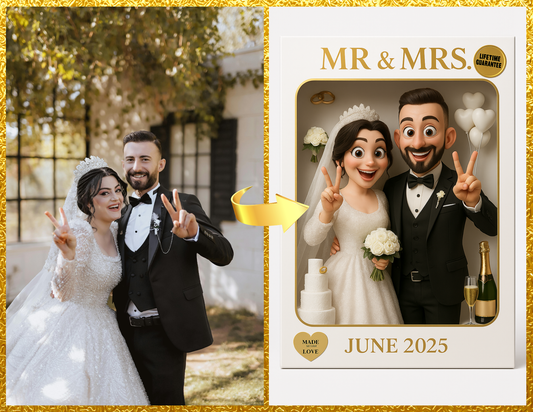 Custom 3D Action Figure Portrait