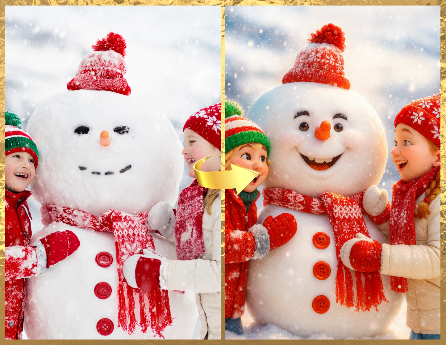 Christmas Portrait - Download Ready in 24 Hours