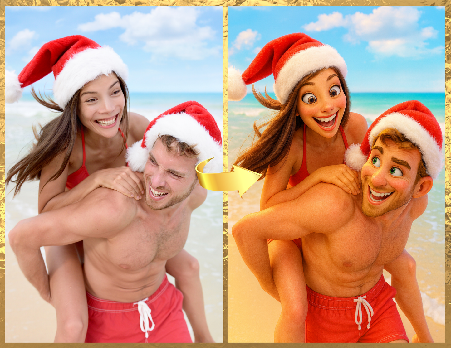 Christmas Portrait - Download Ready in 48 Hours