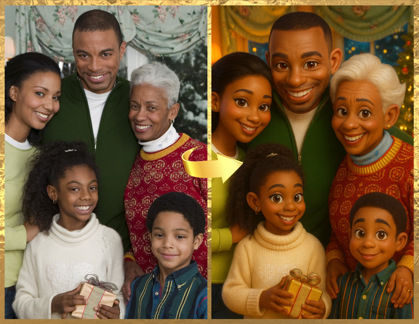 Christmas Portrait - Download Ready in 48 Hours