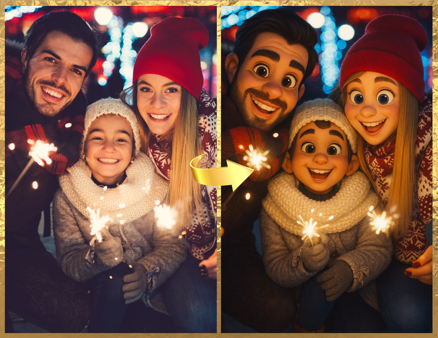 Christmas Portrait - Download Ready in 48 Hours