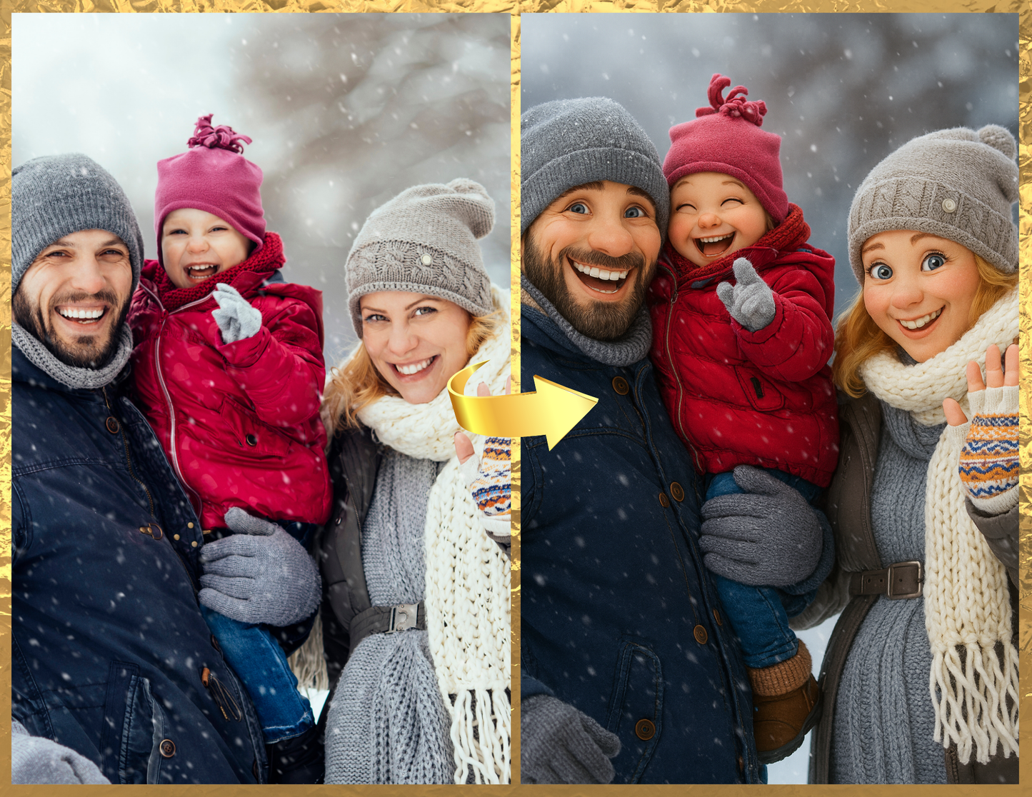 Christmas Portrait - Download Ready in 24 Hours