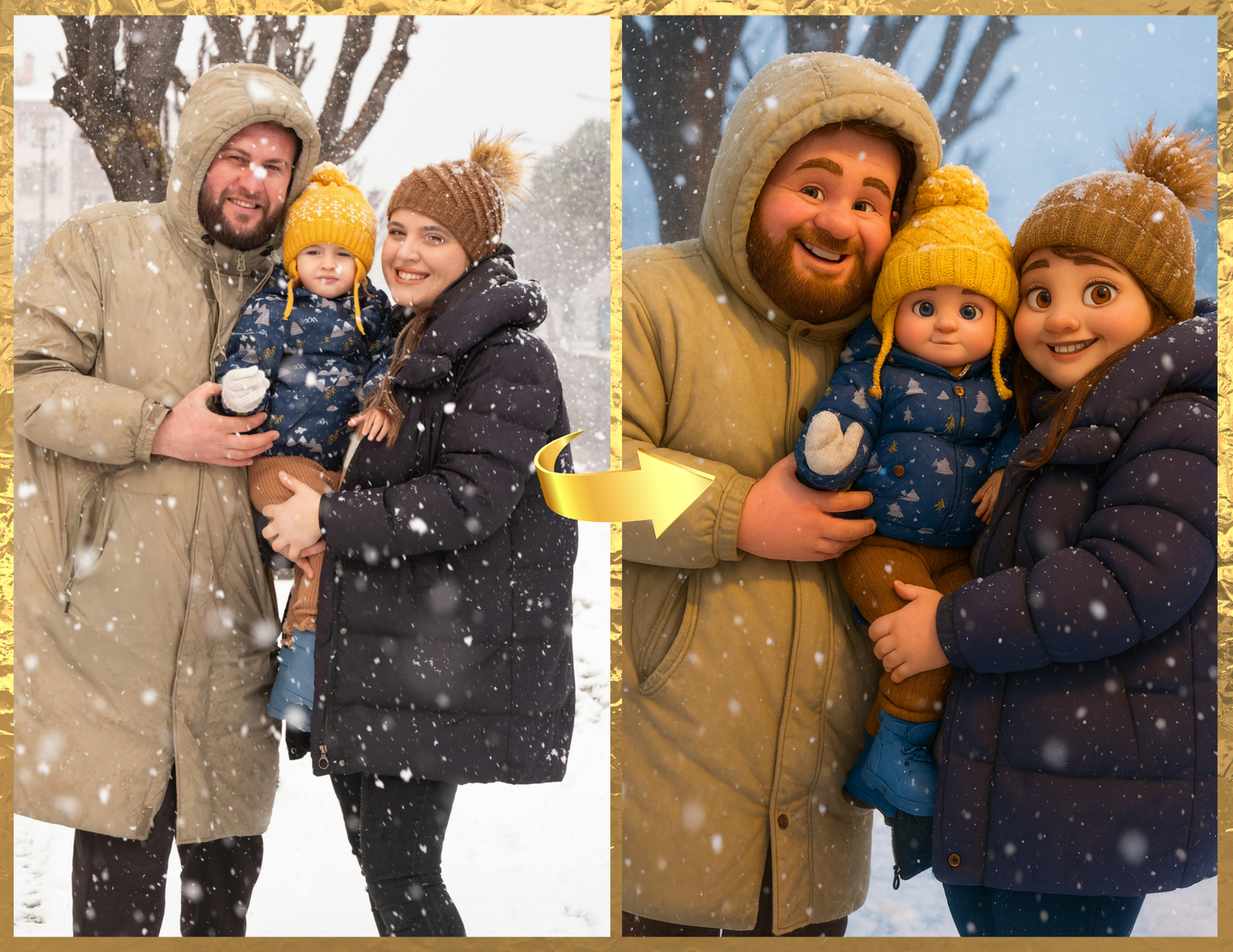 Christmas Portrait - Download Ready in 48 Hours