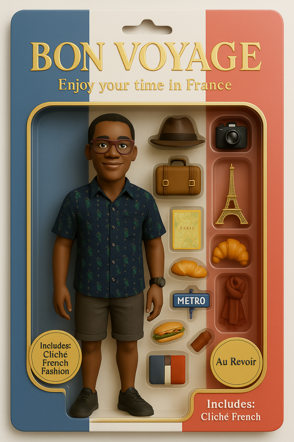 Custom 3D Action Figure Portrait