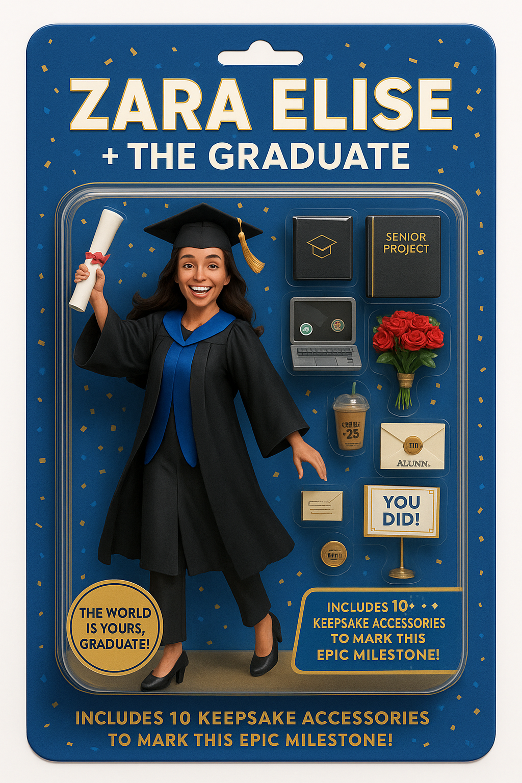 Custom 3D Action Figure Portrait