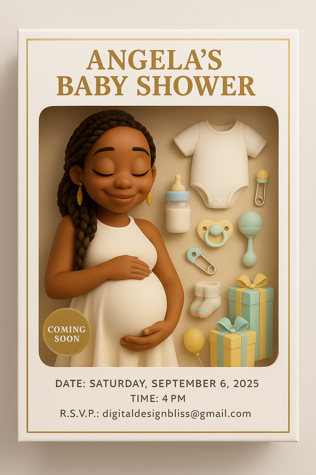 Custom 3D Action Figure Portrait