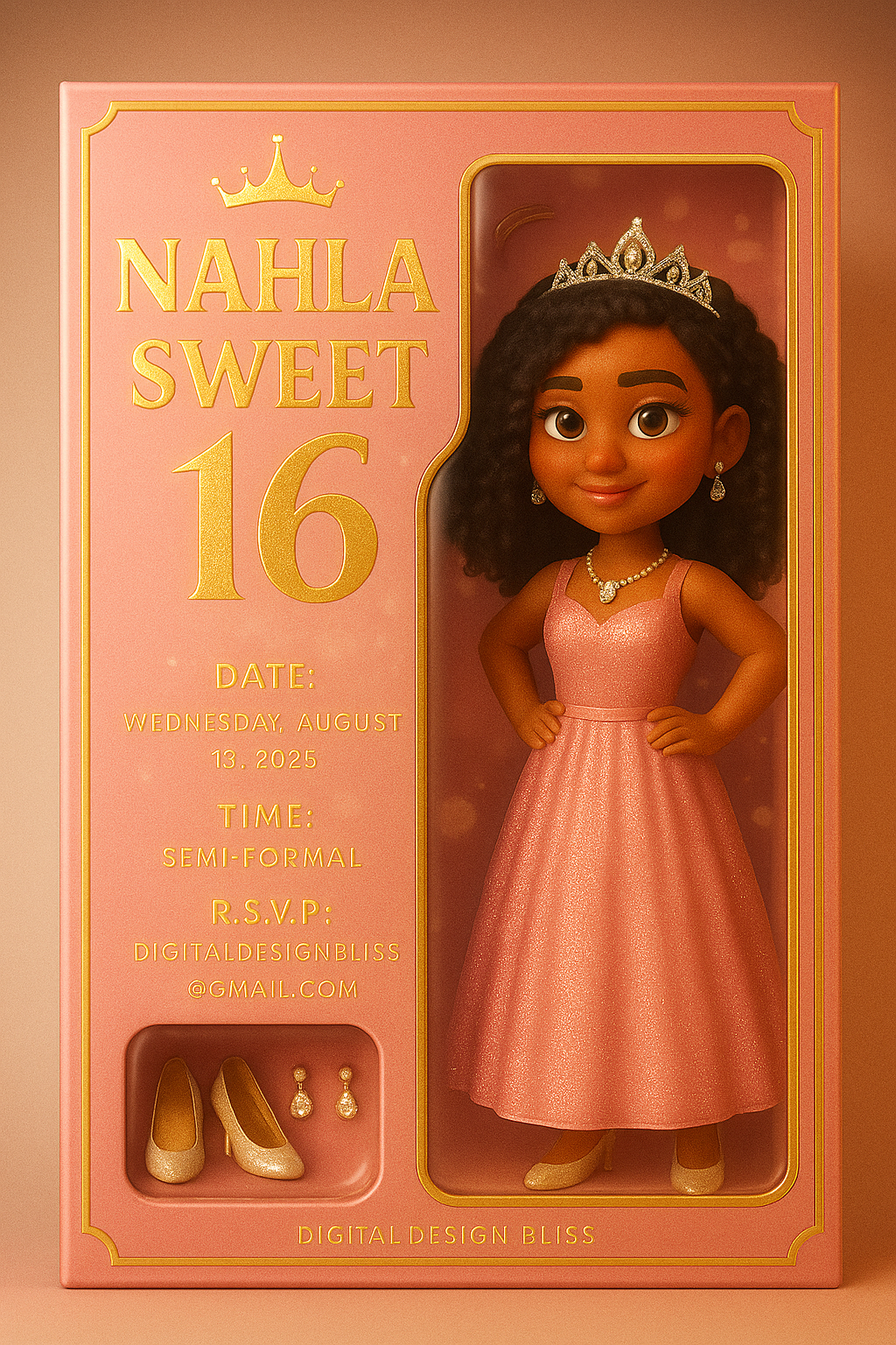 Custom 3D Action Figure Portrait