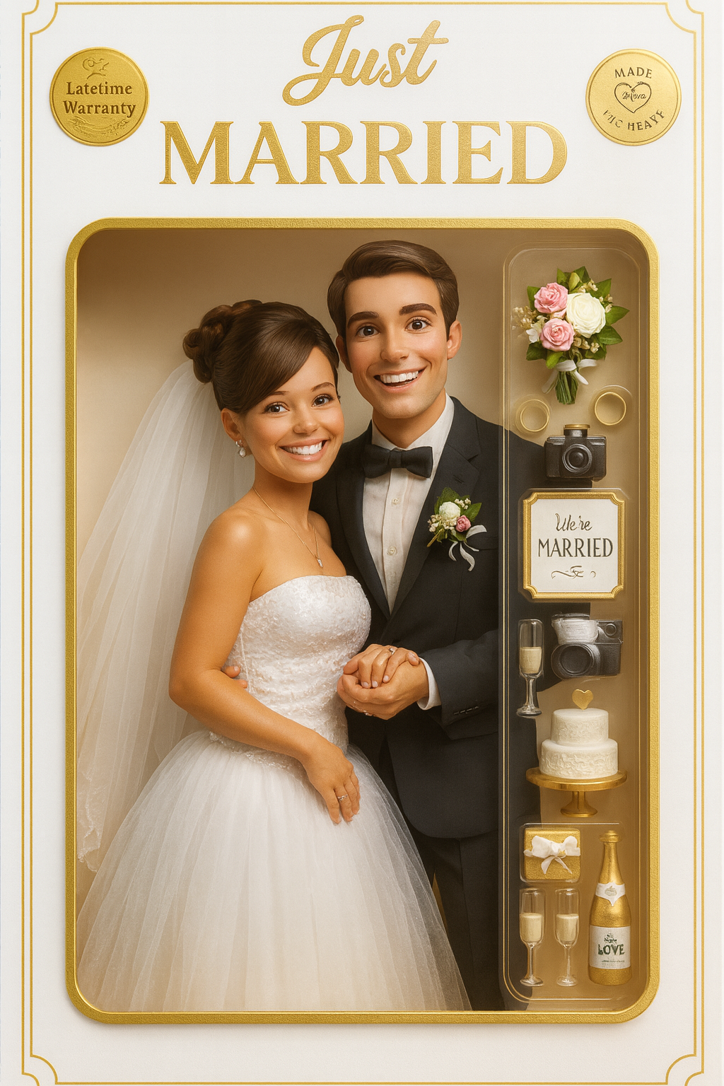 Custom 3D Action Figure Portrait