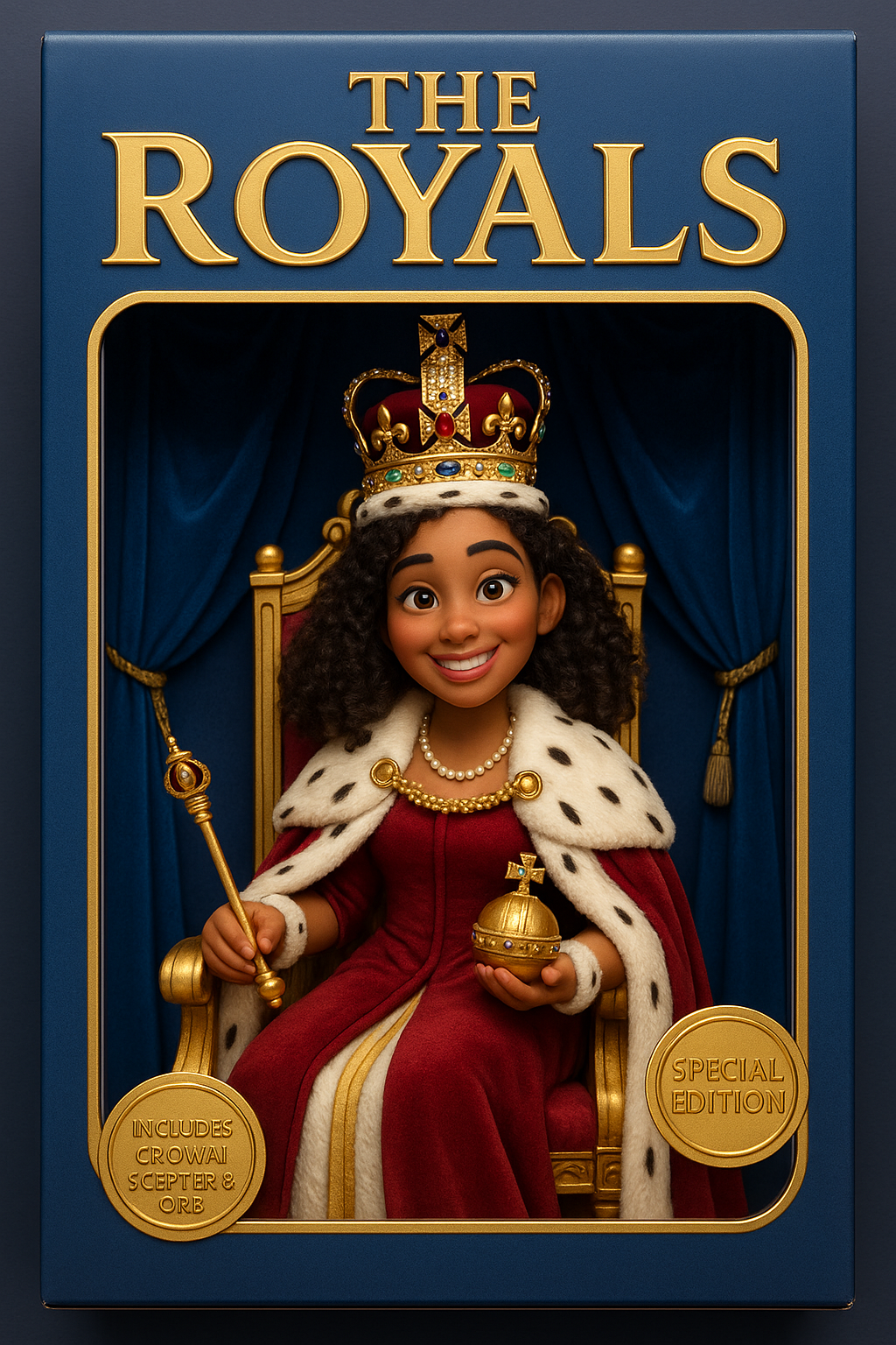 Custom 3D Action Figure Portrait