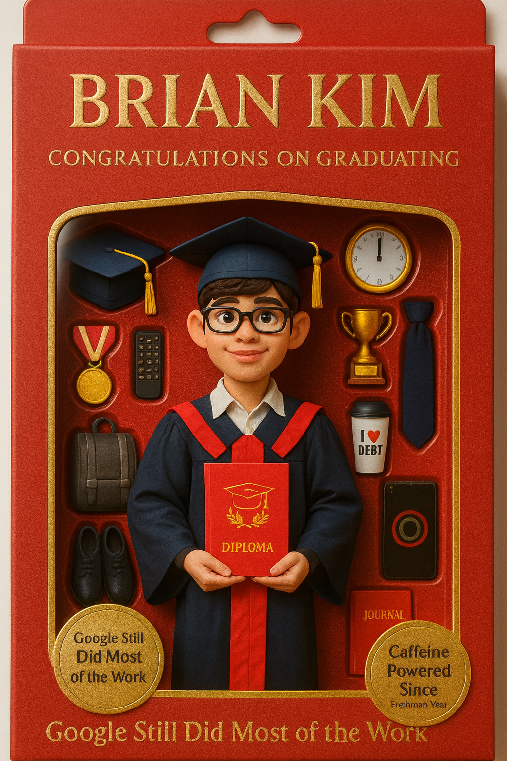 Custom 3D Action Figure Portrait