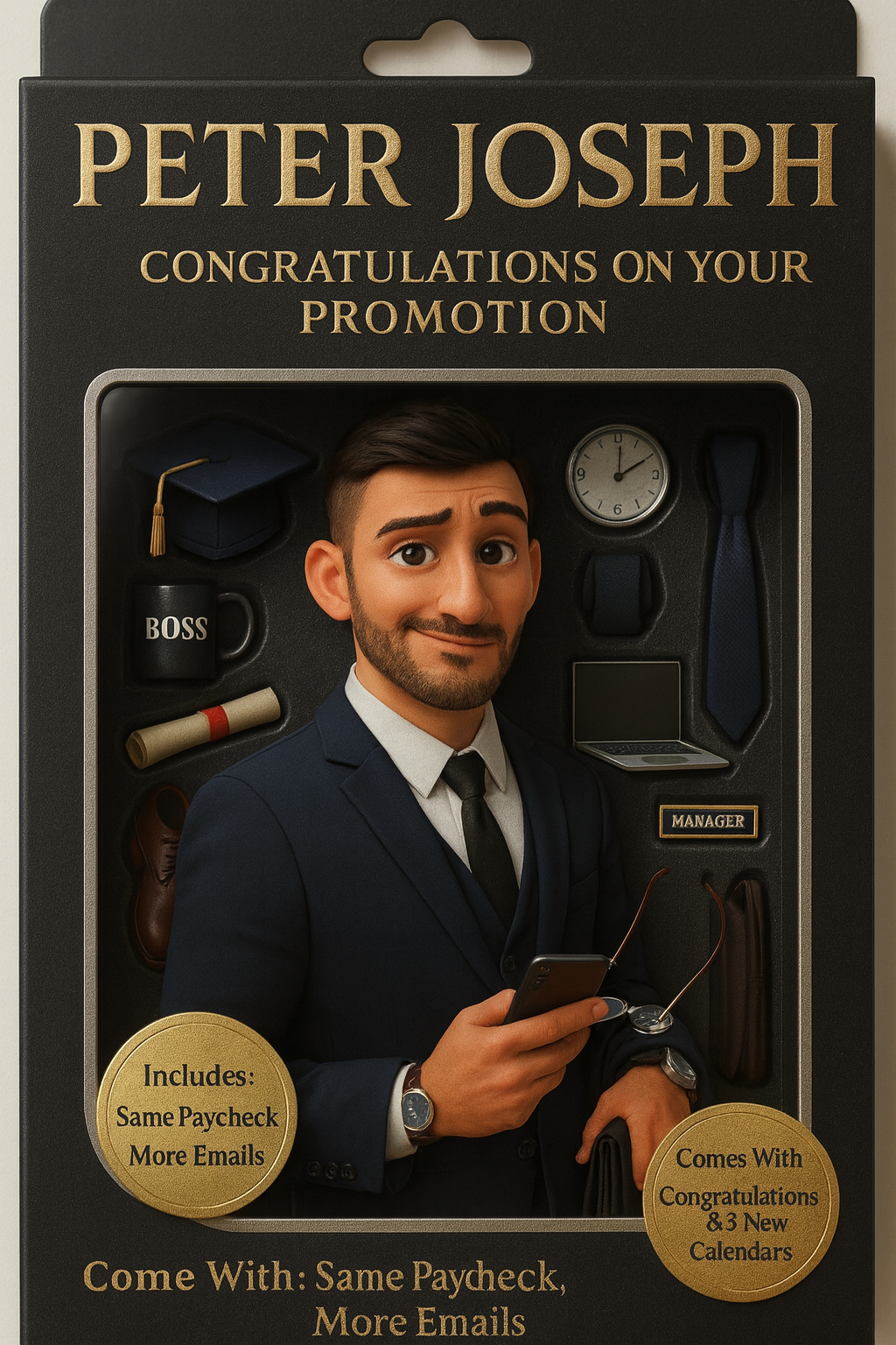 Custom 3D Action Figure Portrait