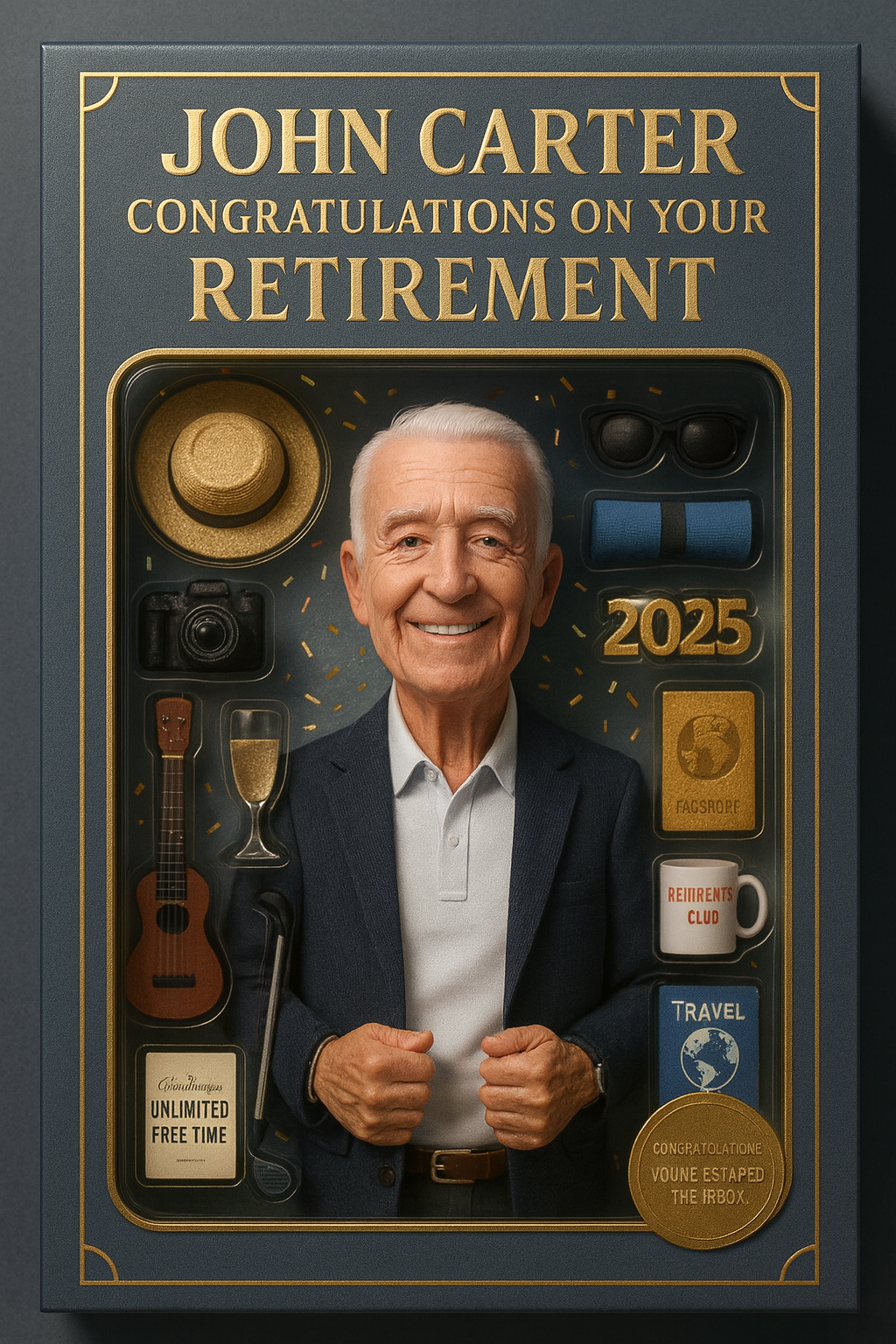 Custom 3D Action Figure Portrait