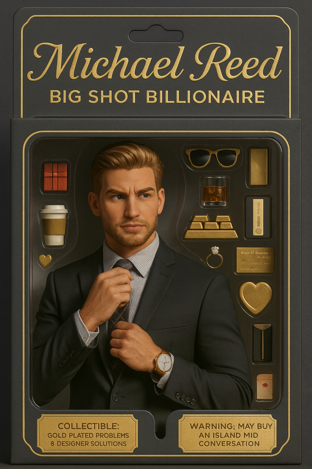 Custom 3D Action Figure Portrait